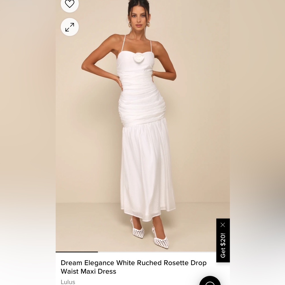 Drop waist midi dress